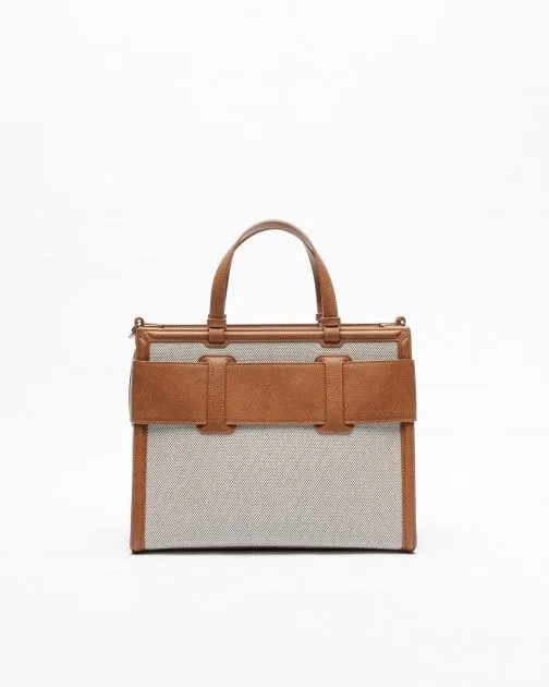 Bolso de mano Armani Exchange 942689 4R734 Camel