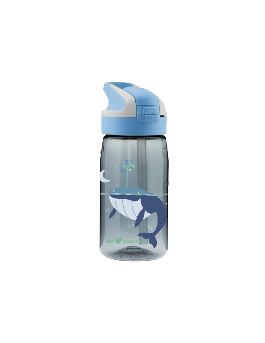 Botella Tritan 0,45 tapón Summit Balena