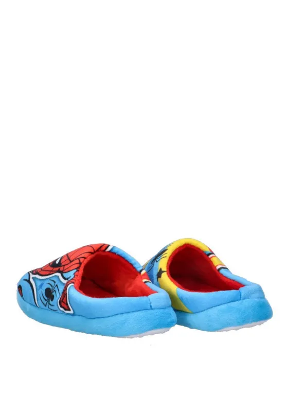 Bubble SM15540 Azul ZAPATILLA CASA SPIDERMAN Suela plana