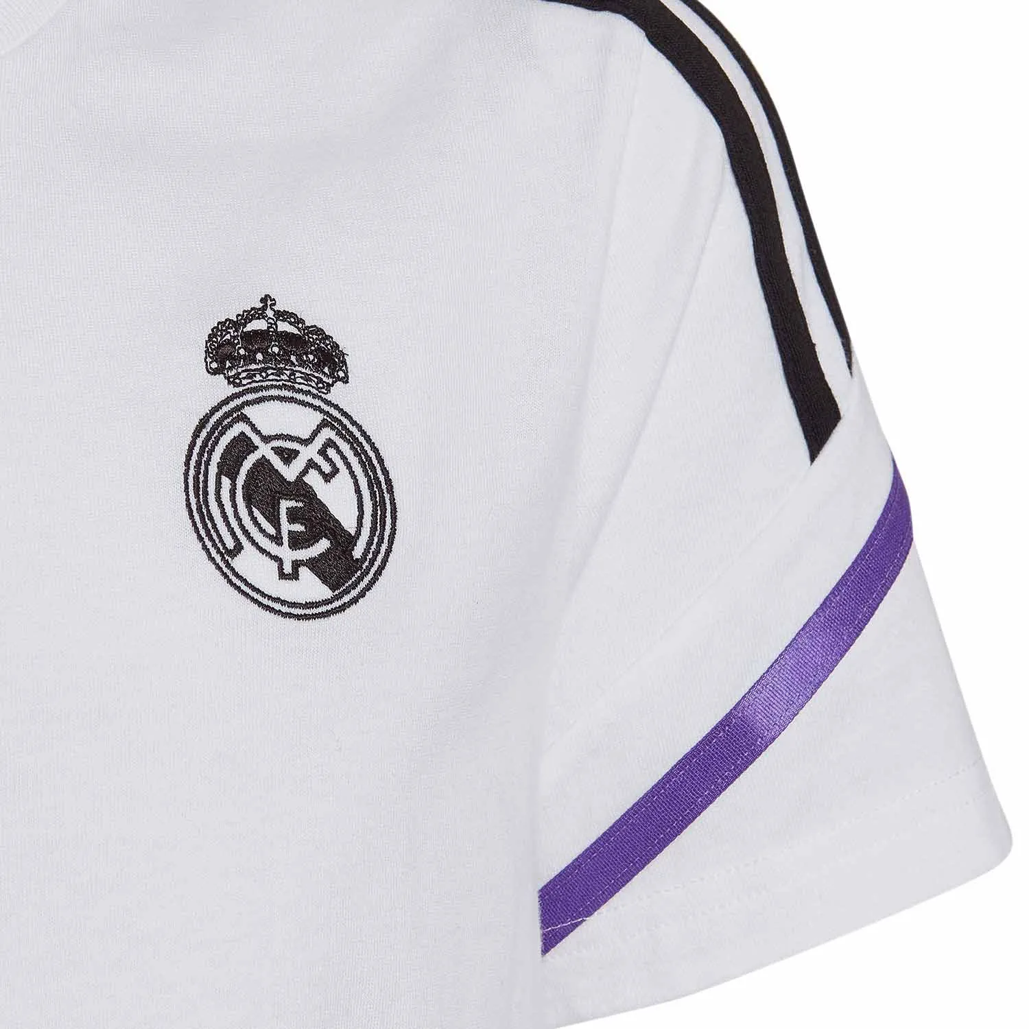 Camiseta algodón adidas Real Madrid niño entrenamiento