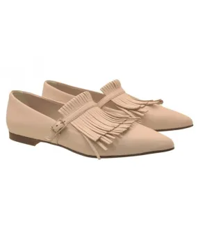Mocasín con flecos