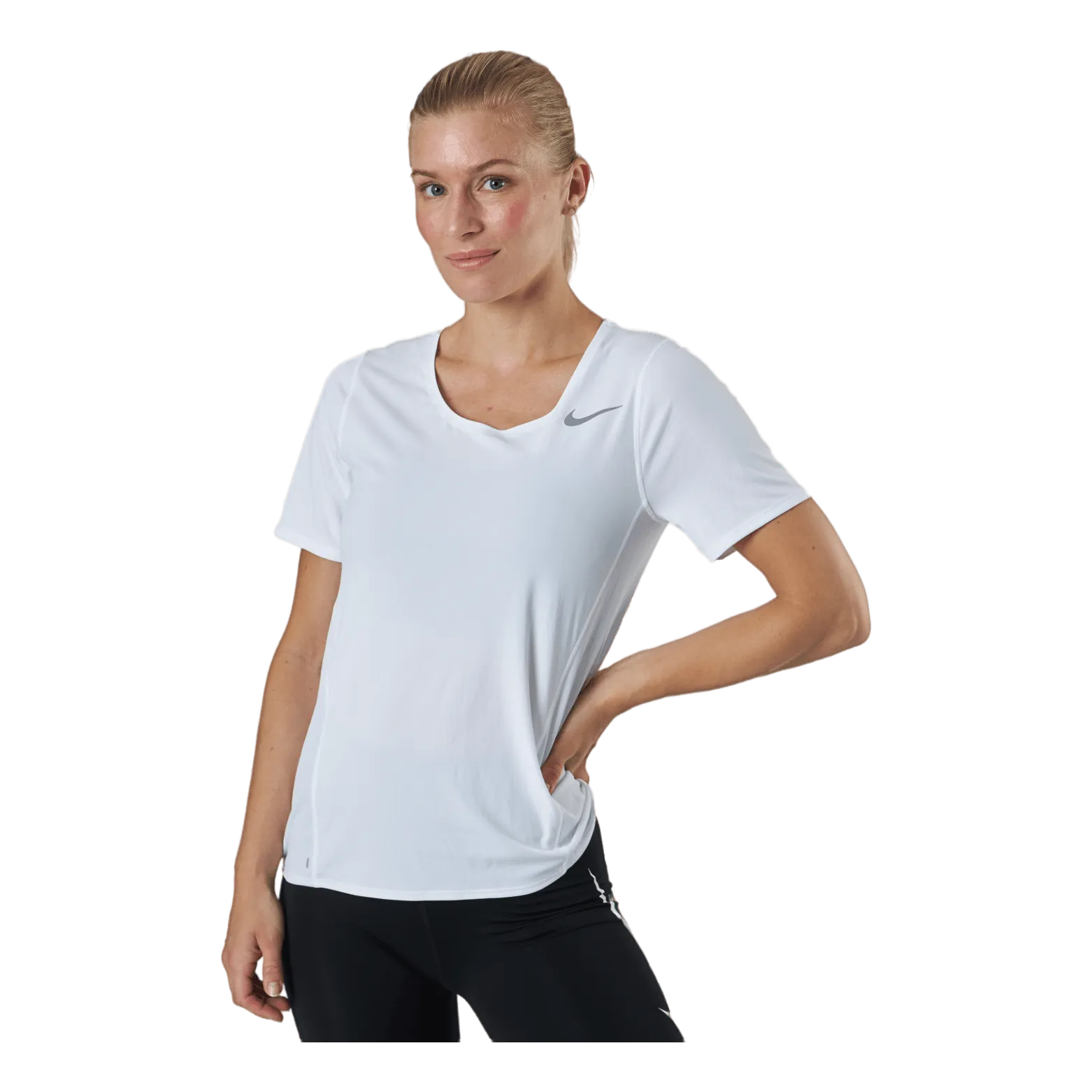Nike City Sleek SS Top White