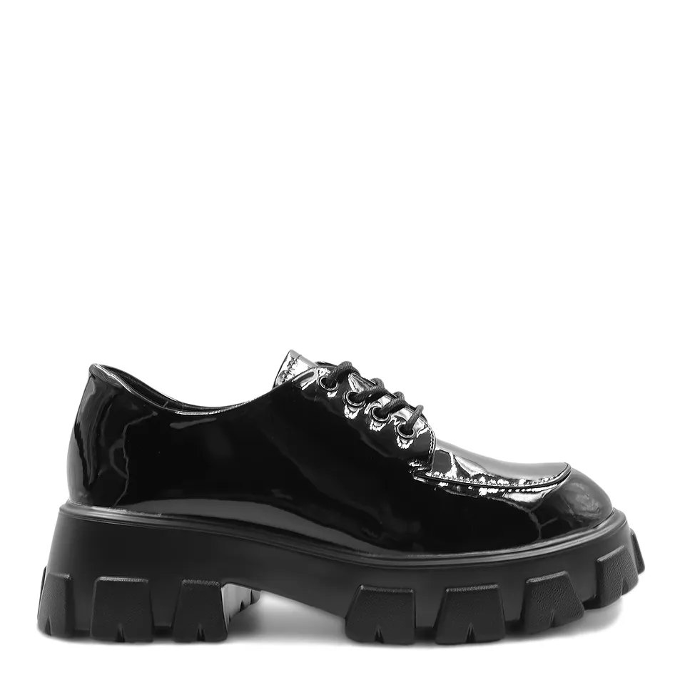 Zapato Mujer Mocasín Charol